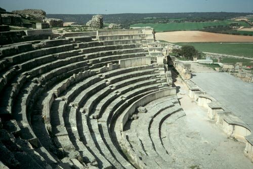 Graderío del teatro