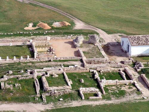 Frigidarium, caldarium y hornos de las termas